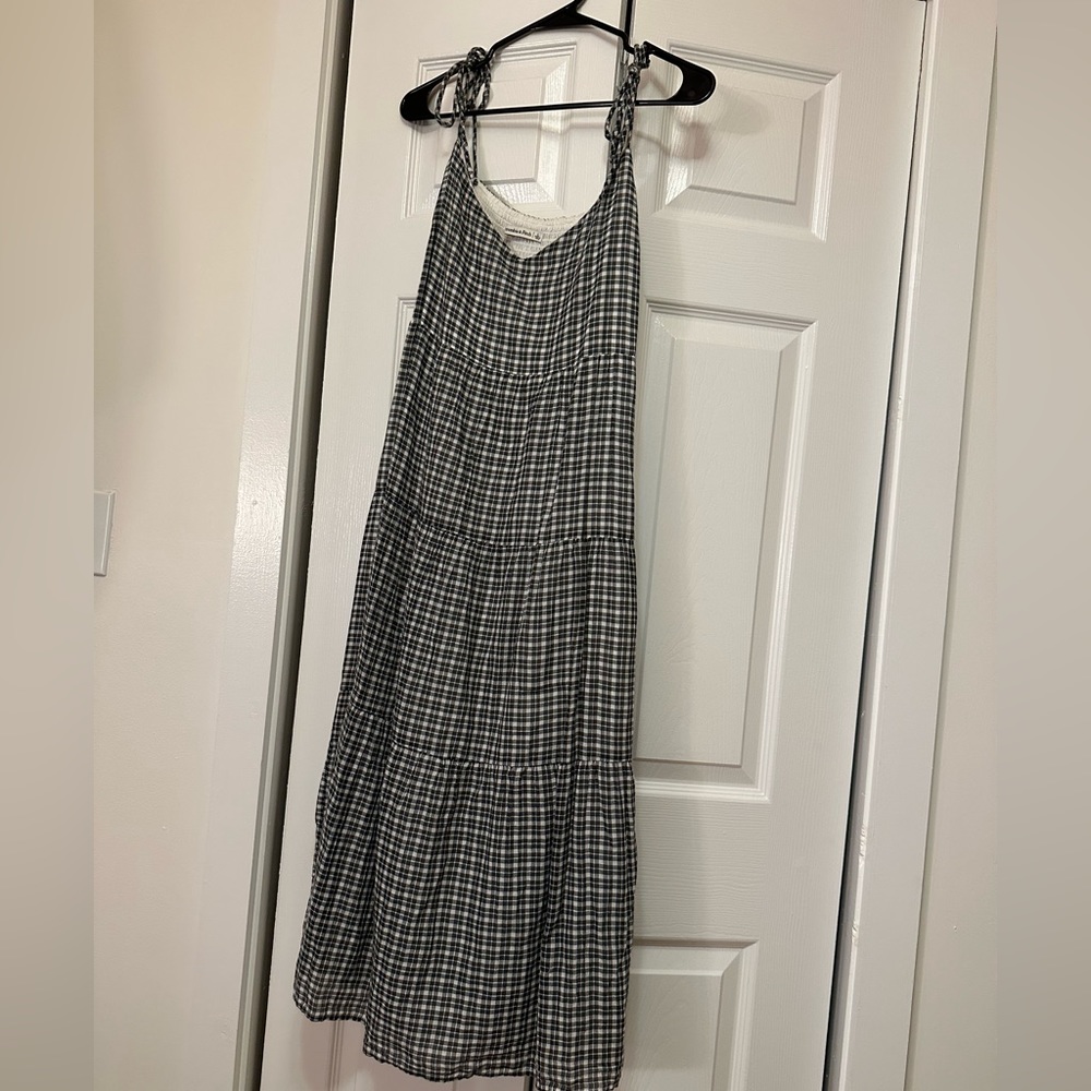Abercrombie | Plaid Maxi Tanktop Dress